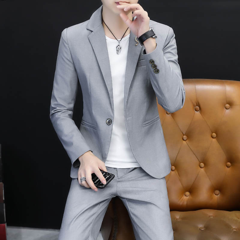 2025 Men's Stylish and Cool Ko - Korean Men Formal Wear recension och pris