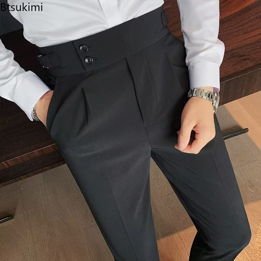 New 2026 Men's Solid Color Sui - Men'S Formal Wear Accessories recension och pris